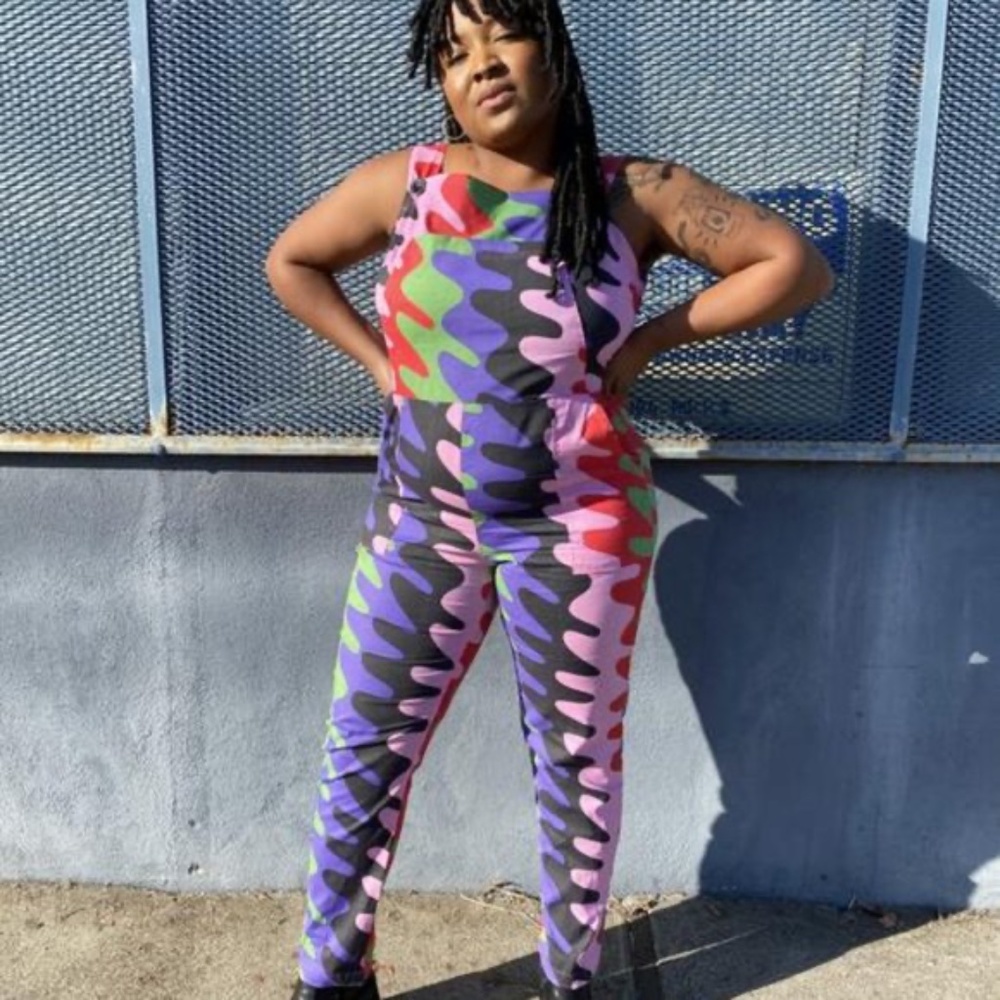 Nooworks static overalls large good condition jumpsuit